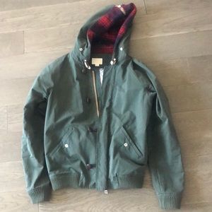 Band of outsiders hooded bomber